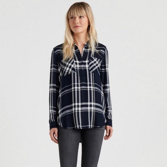 Lucky Brand Tops - Lucky brand plaid tunic top